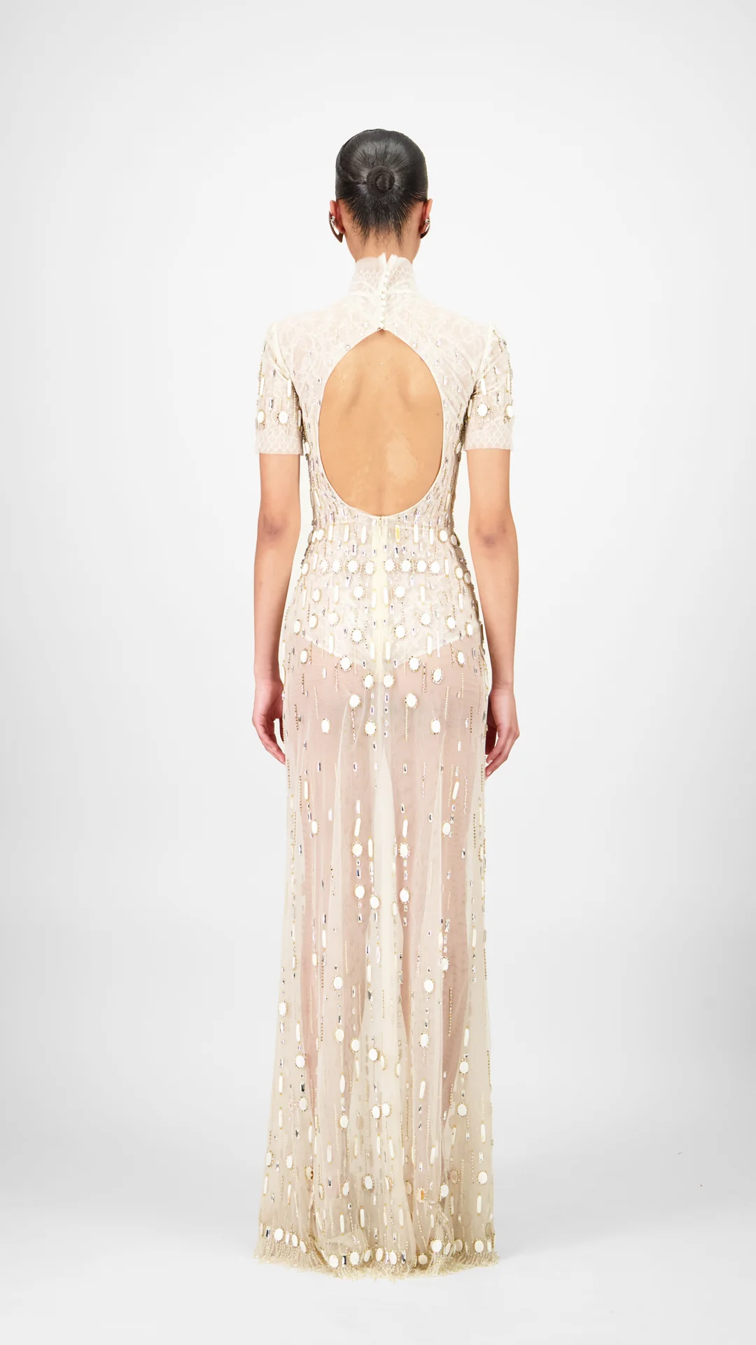 Beaded Long Dress - Image 2