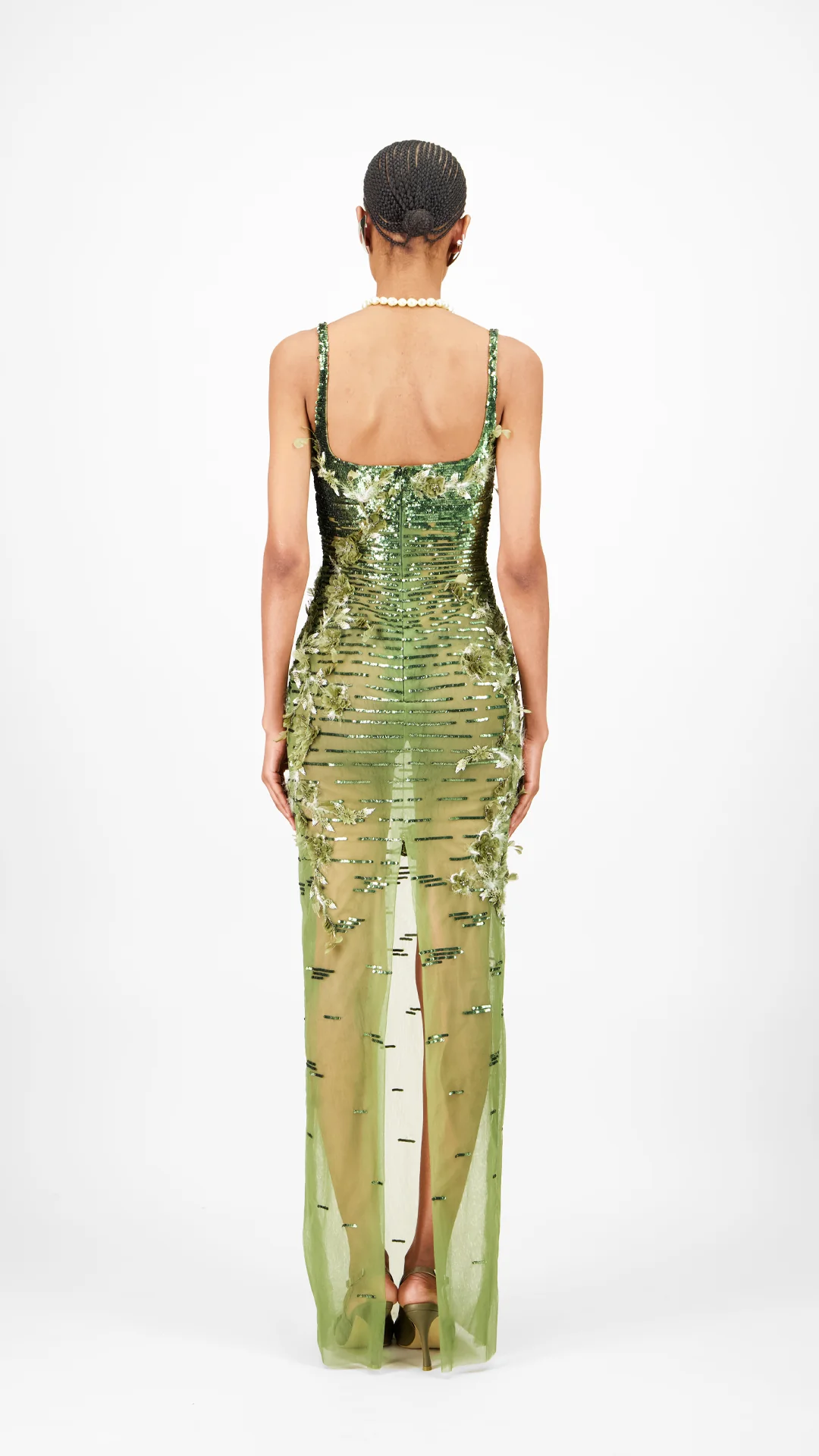 Beaded Long Dress - Image 2