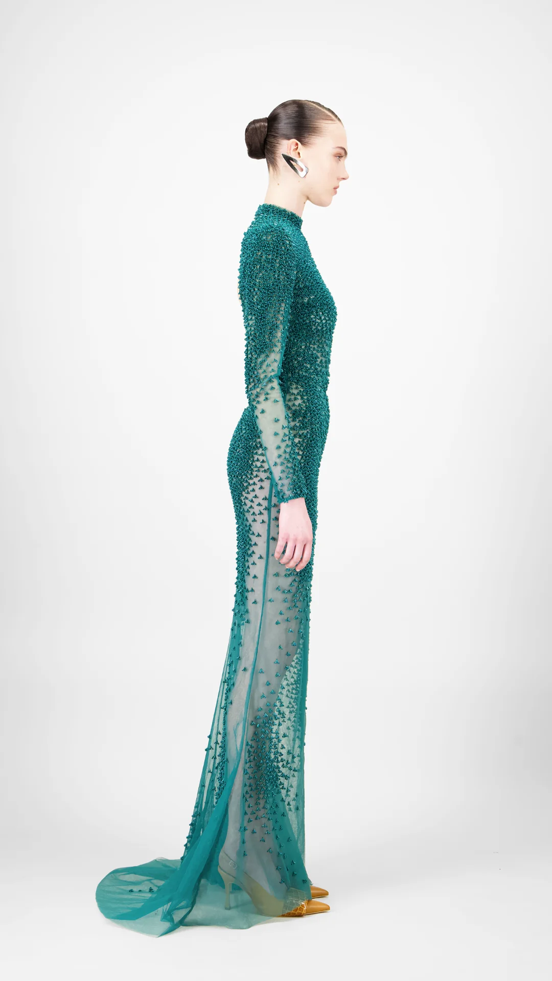 Beaded Long Dress - Image 2