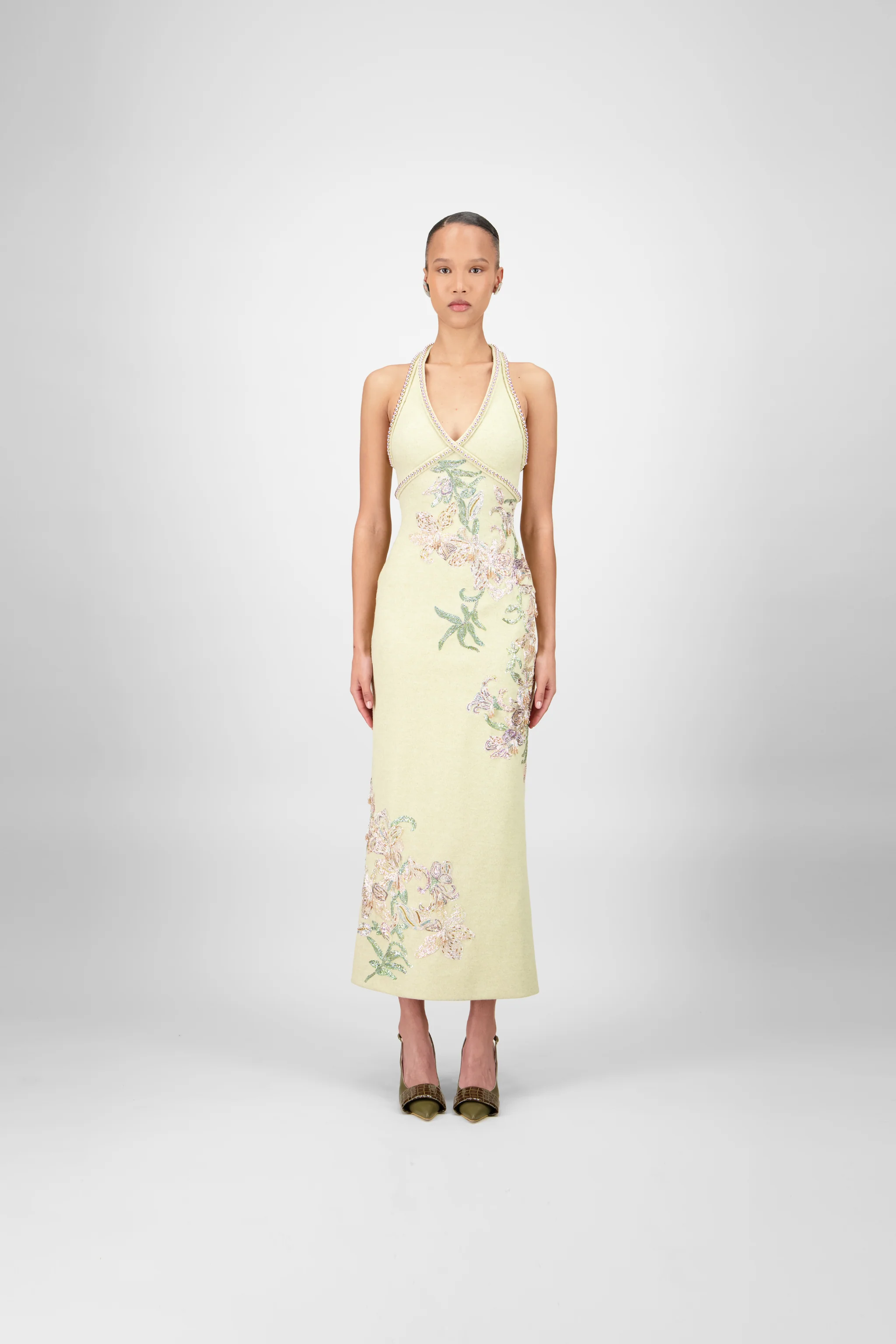 Beaded Midi Dress
