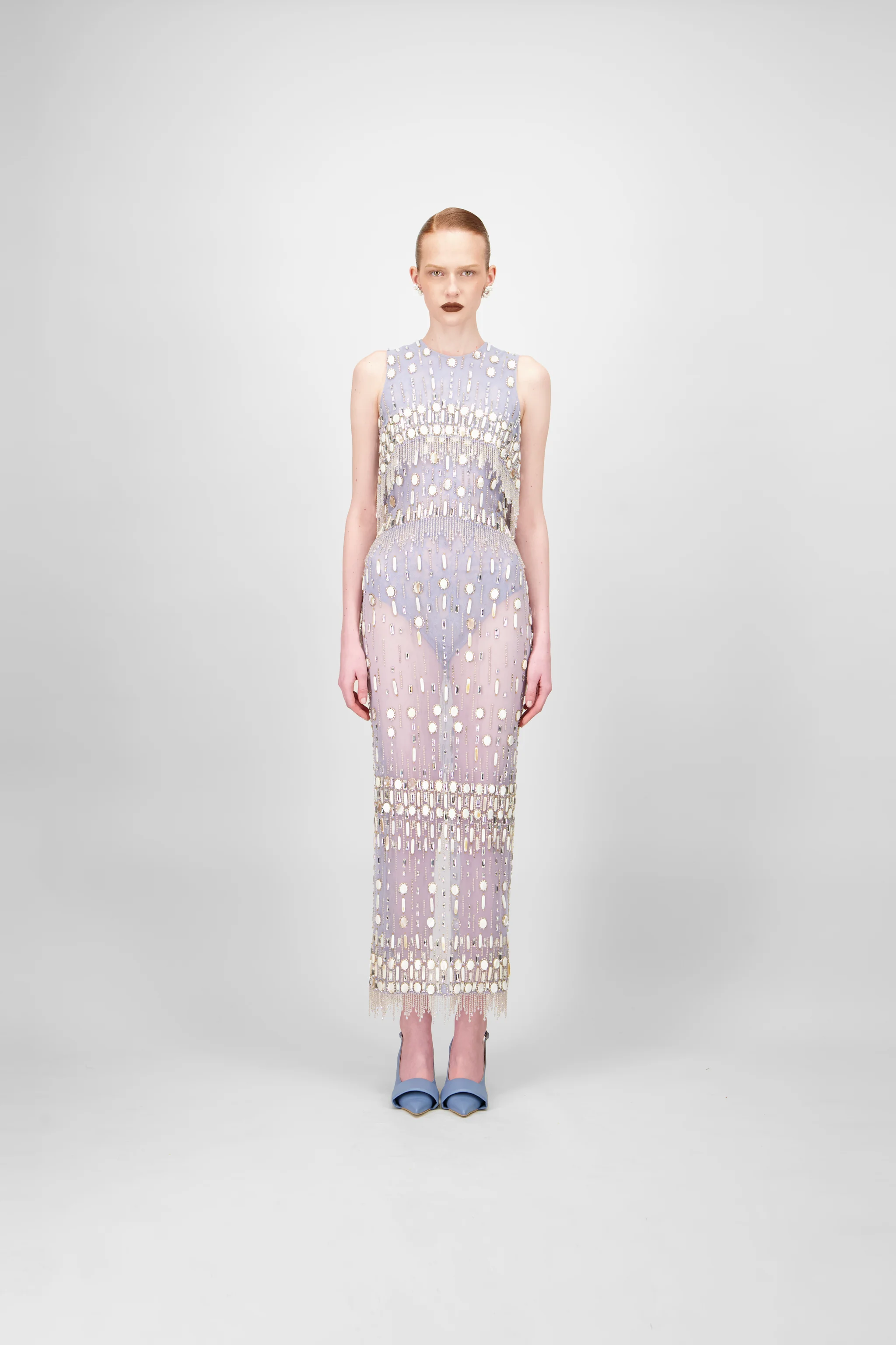 Beaded Midi Dress