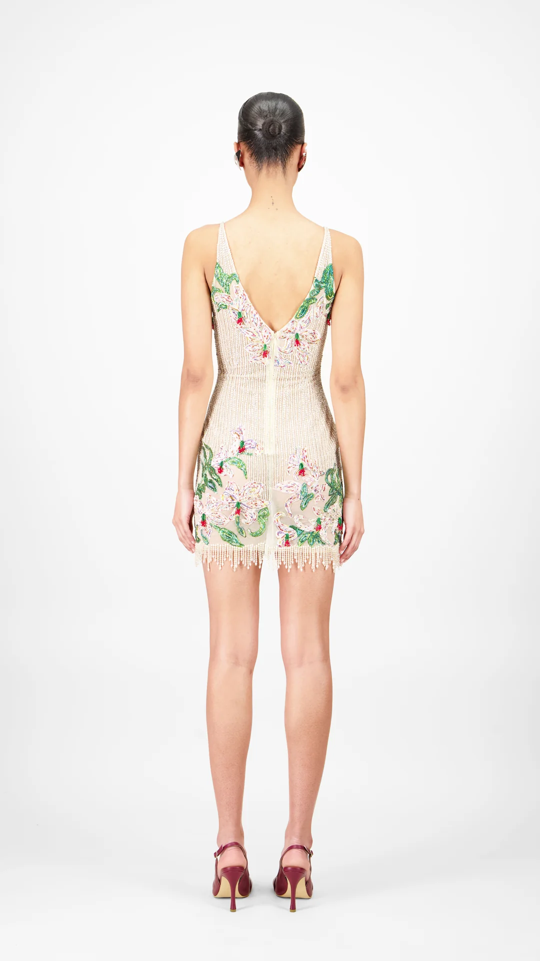 Beaded Short Dress - Image 2
