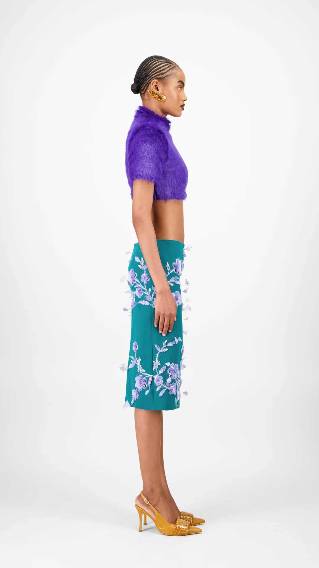 Beaded Short Skirt - Image 3