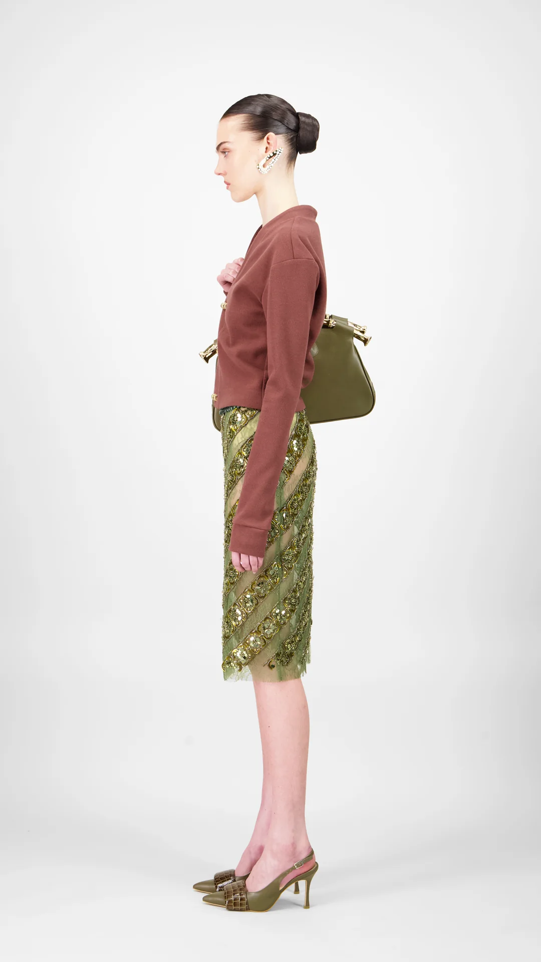 Beaded Short Skirt - Image 3
