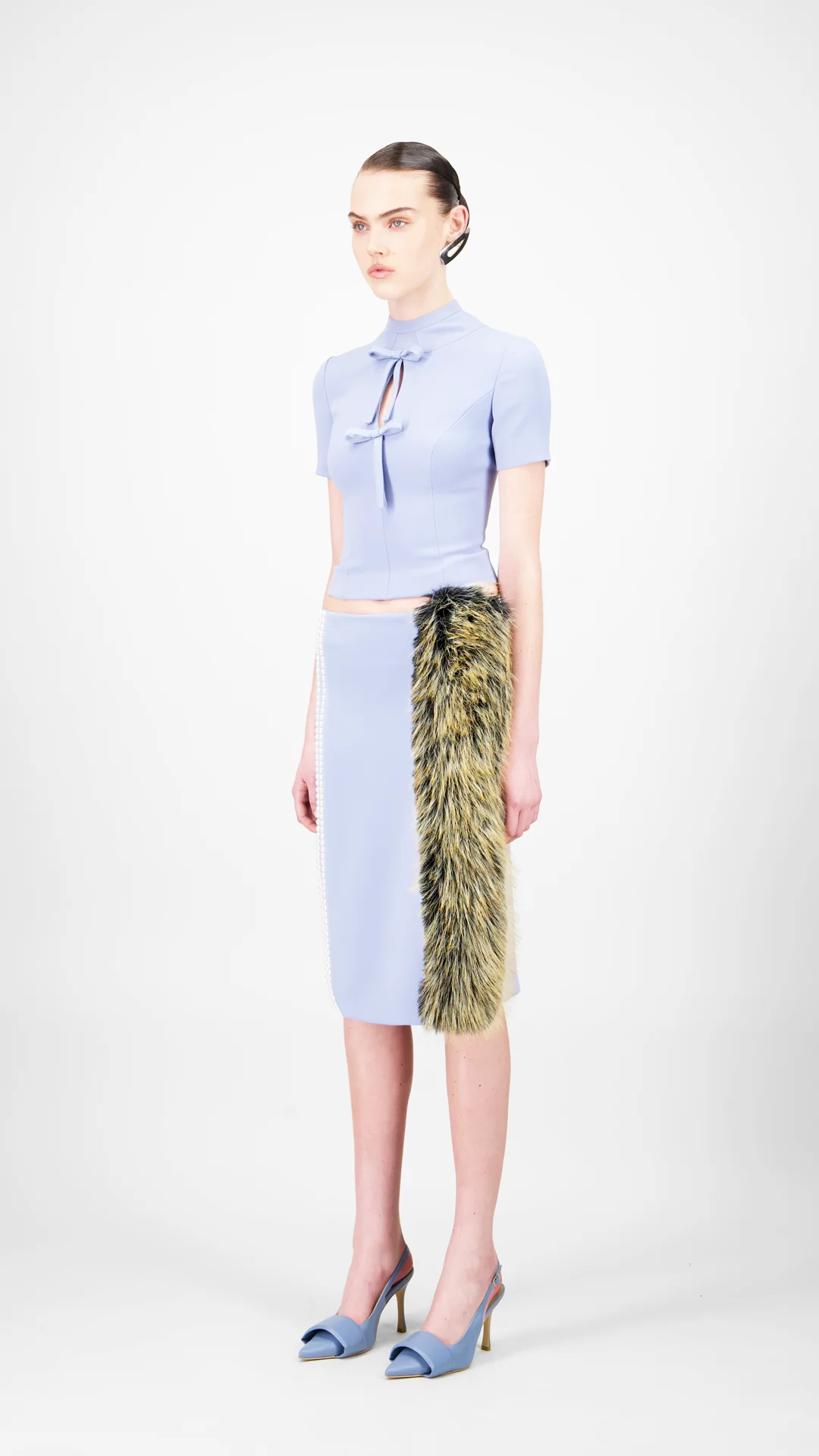 Crepe Short Skirt - Image 2