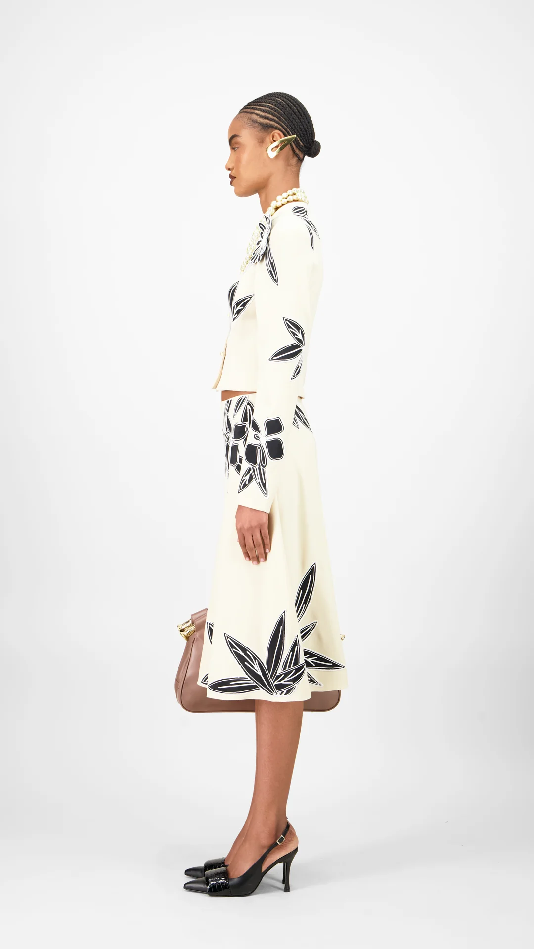Floral Short Skirt - Image 2