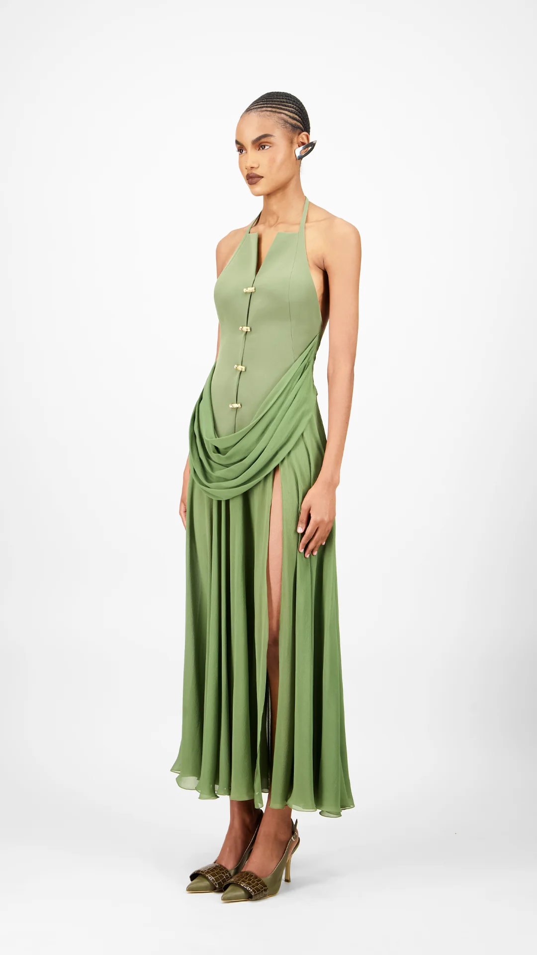 Flow Midi Dress - Image 2