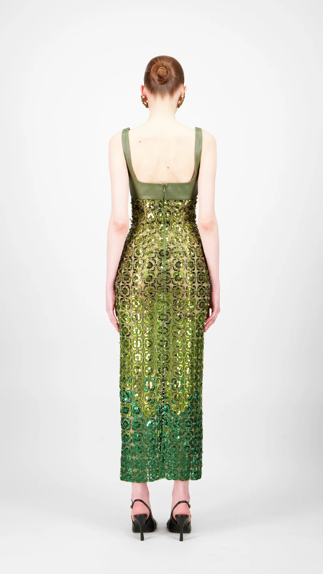 Glow Sequin Midi Dress - Image 3