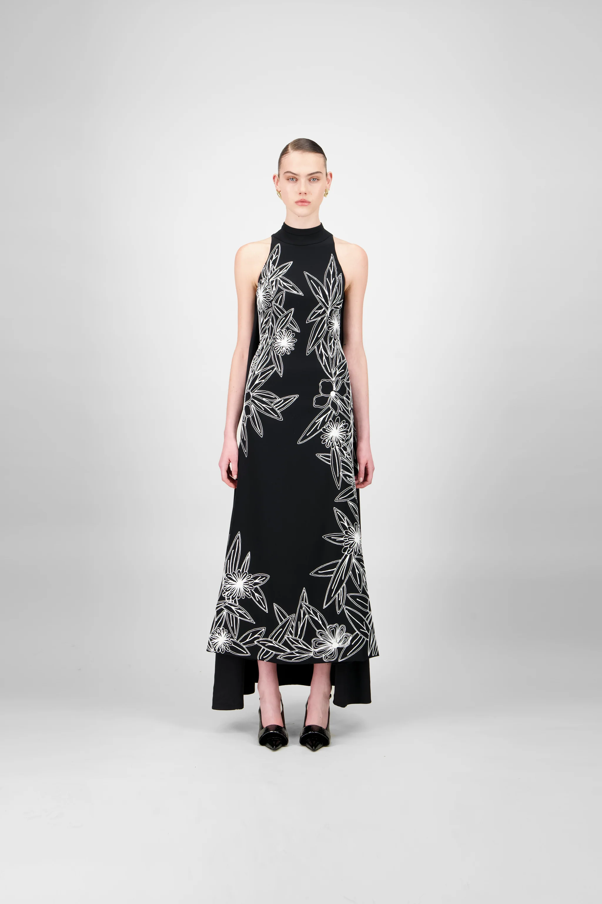 Halter Midi Dress