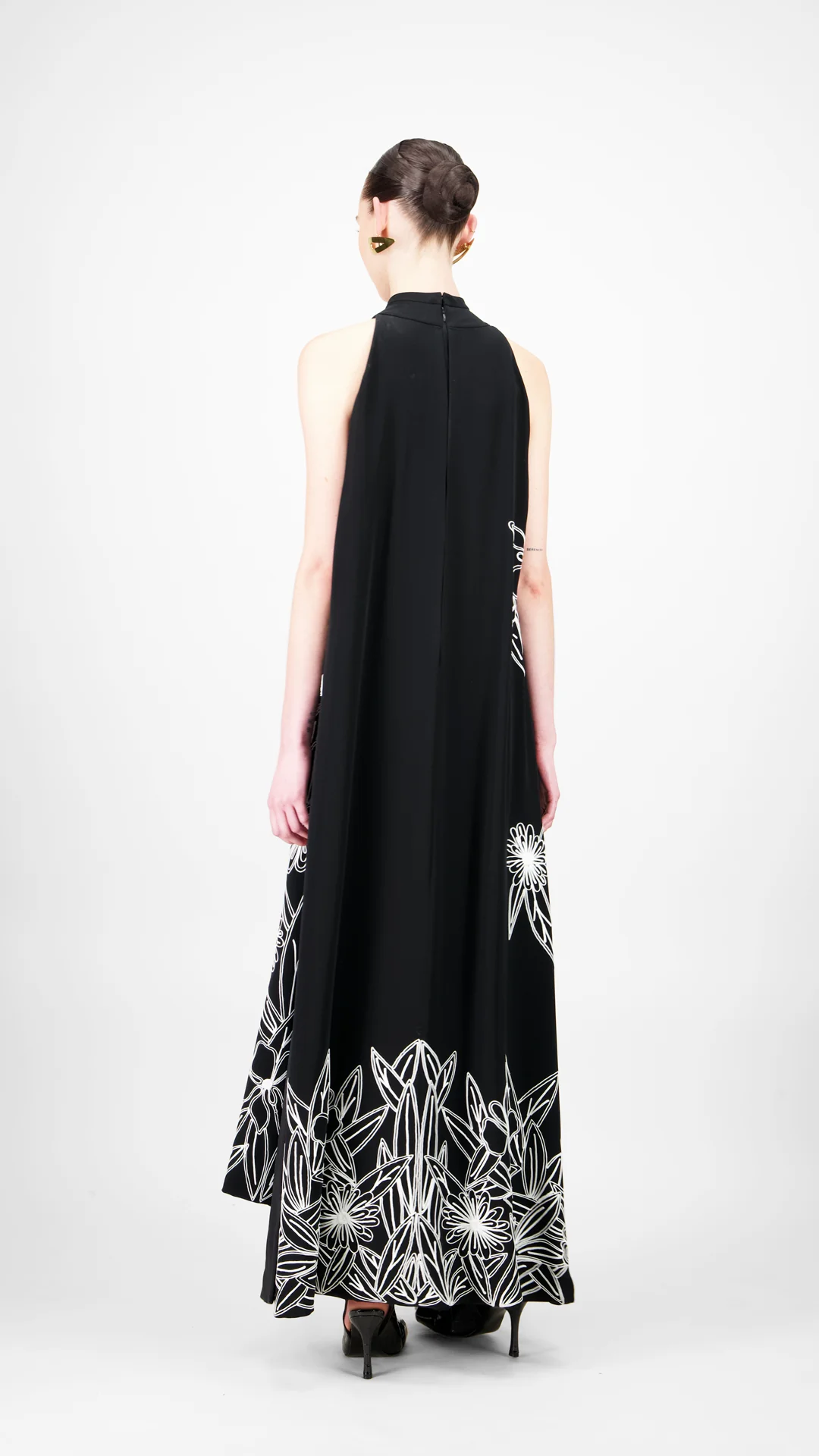 Halter Midi Dress - Image 2