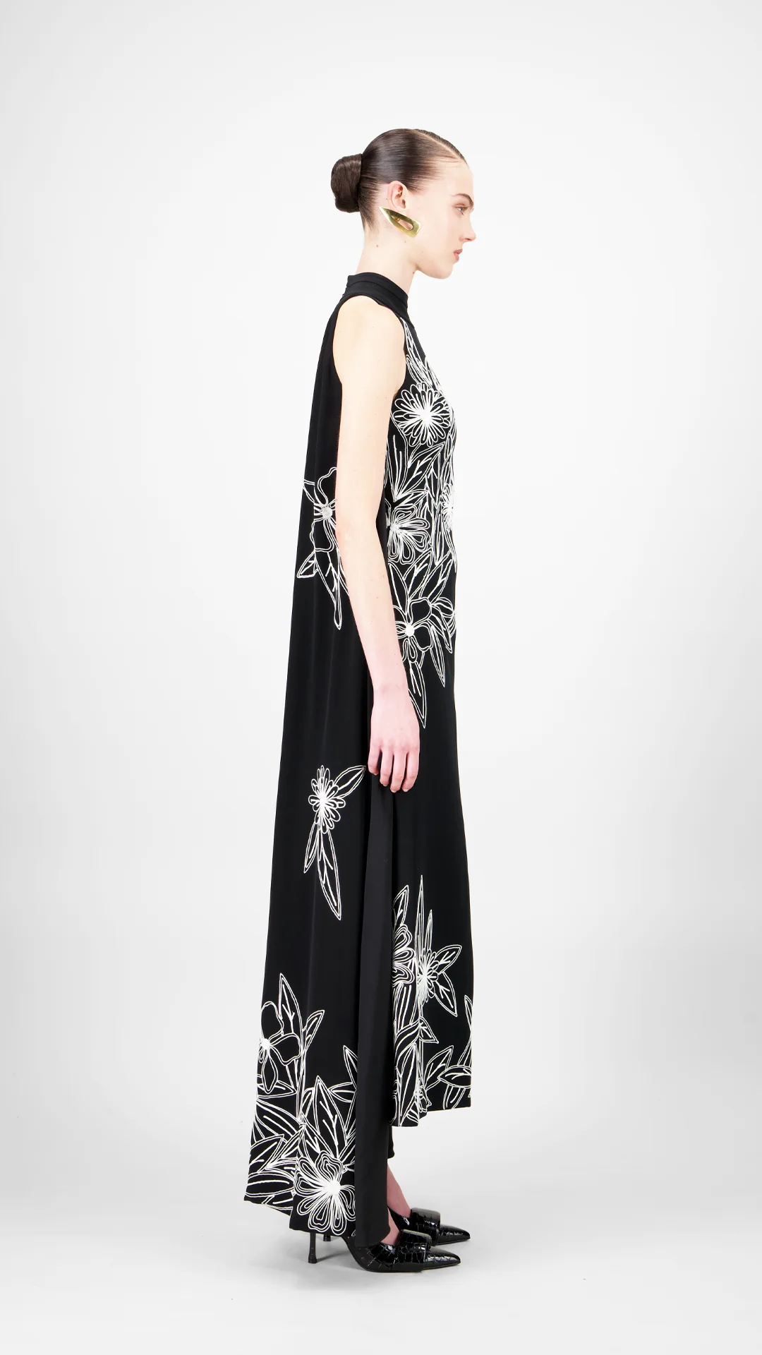 Halter Midi Dress - Image 3