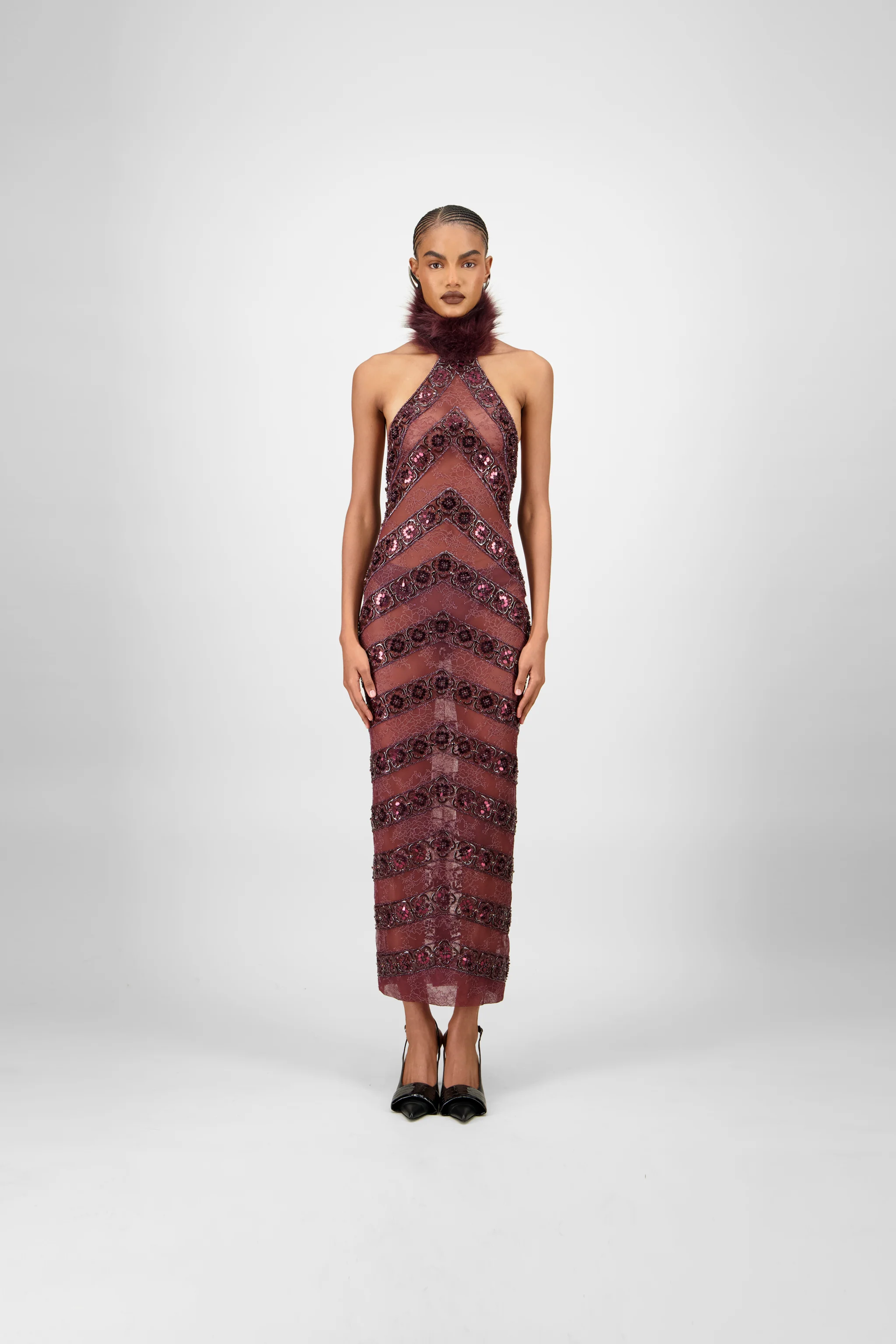 Lace Midi Dress
