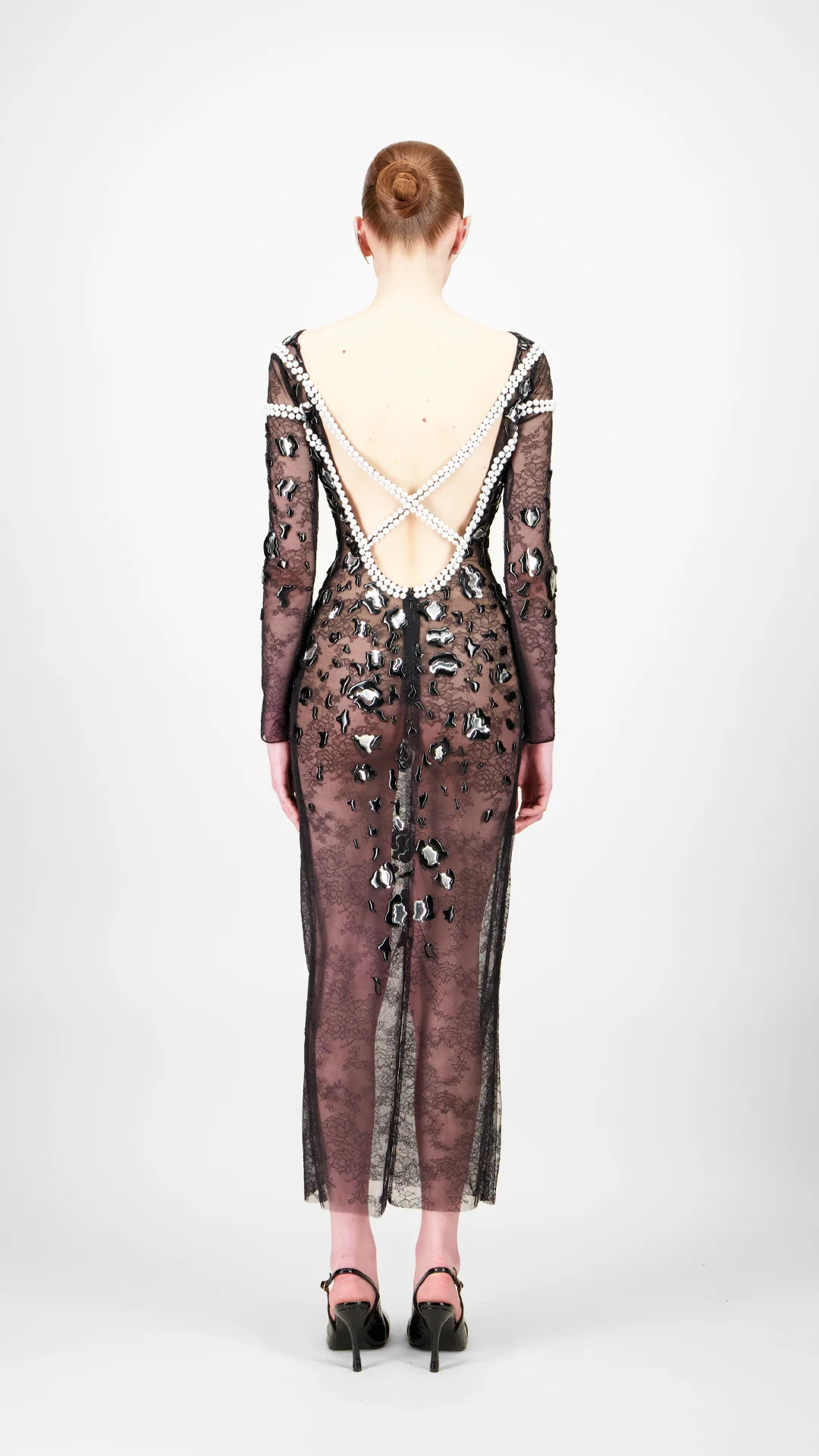 Long Sleeve Midi Dress - Image 3