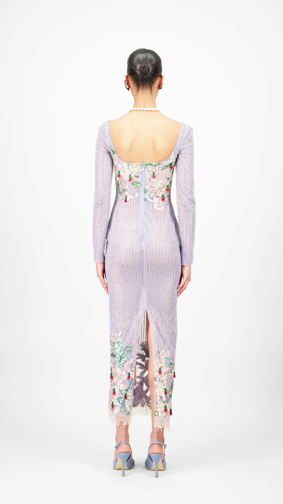 Long Sleeve Midi Dress - Image 3