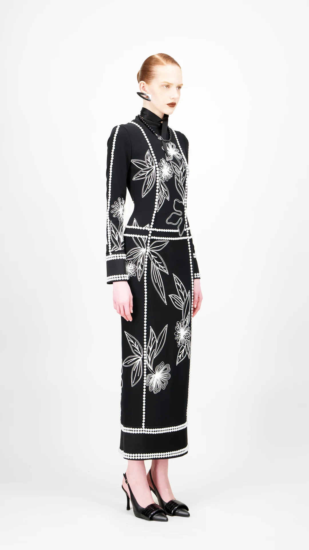 Long Sleeve Midi Dress - Image 3