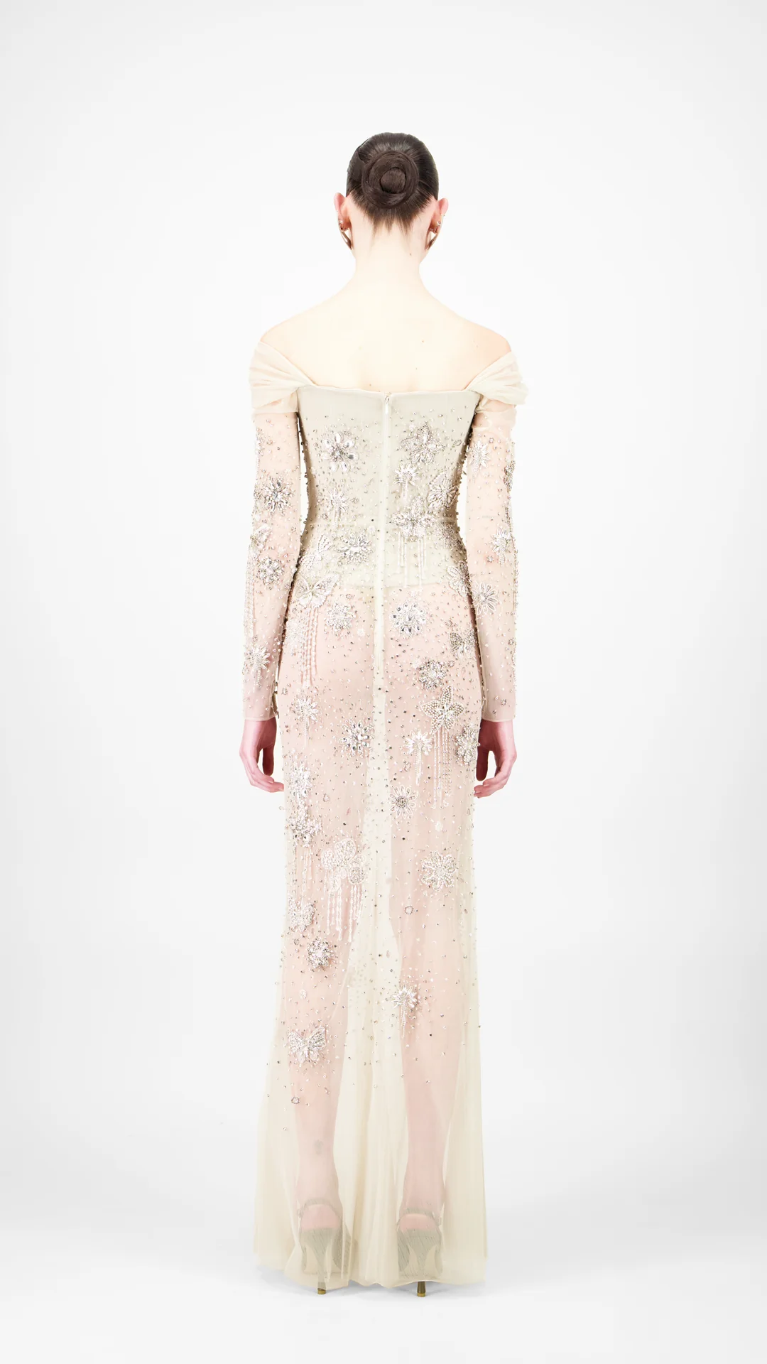 Off-Shoulder Long Dress - Image 2