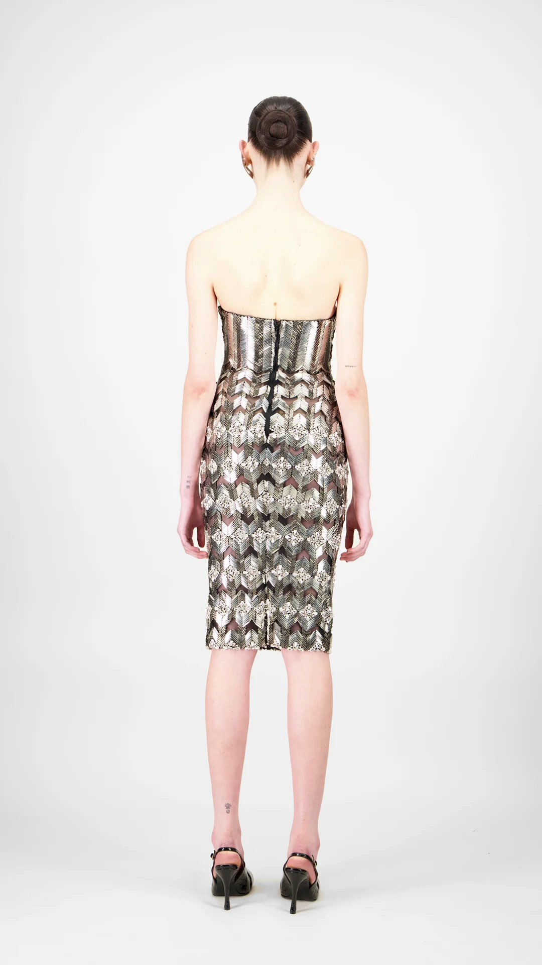 Strapless Short Dress - Image 3