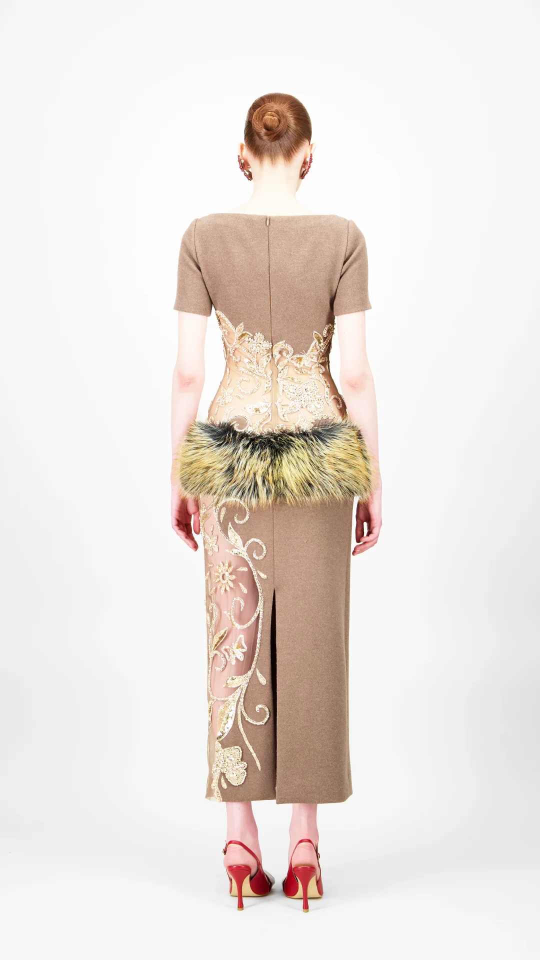Stretch Midi Dress - Image 2